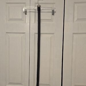 Coach Black Leather Belt